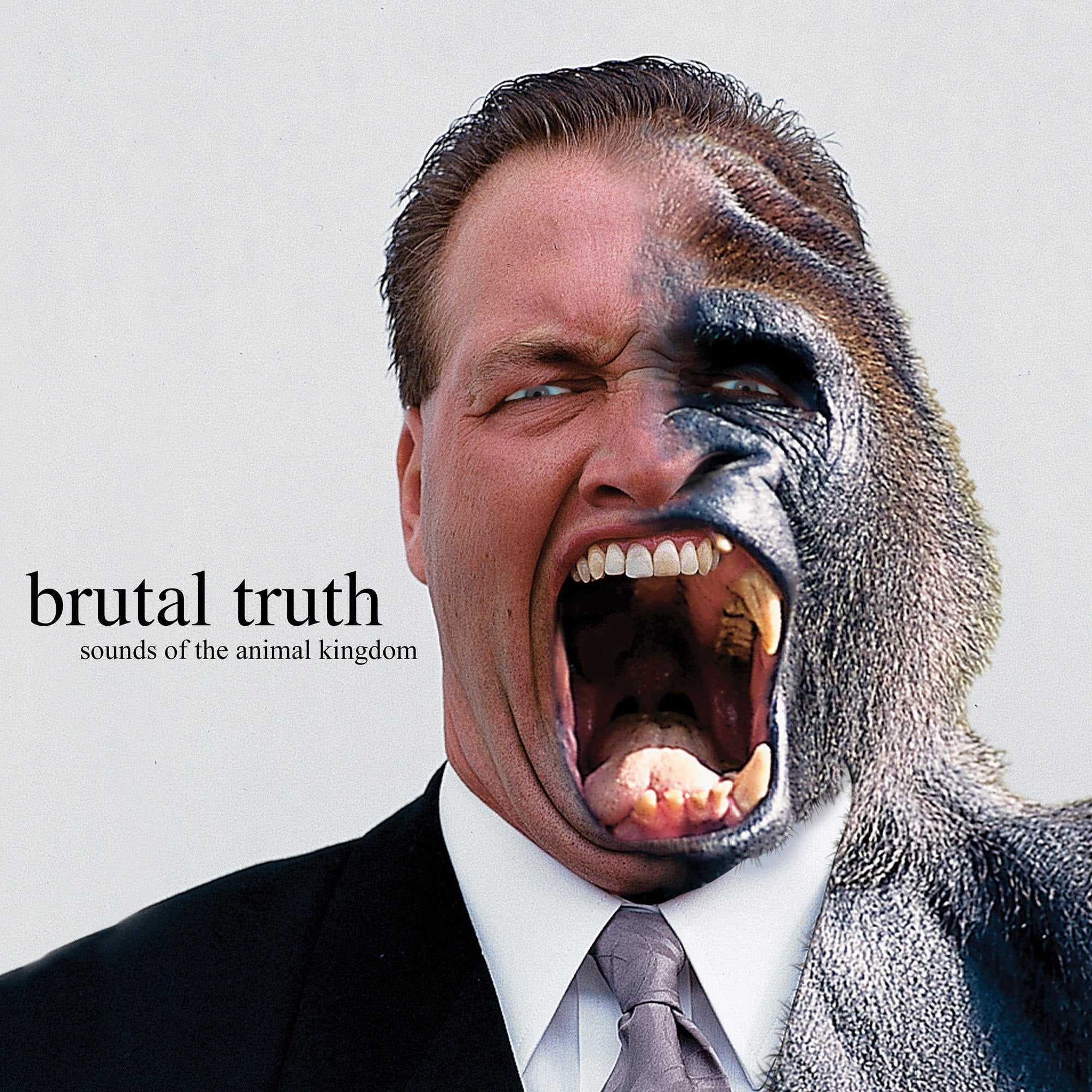 Brutal Truth Sounds Of The Animal Kingdom (2026 Reissue) [Bone White With Splatter] [2LP]