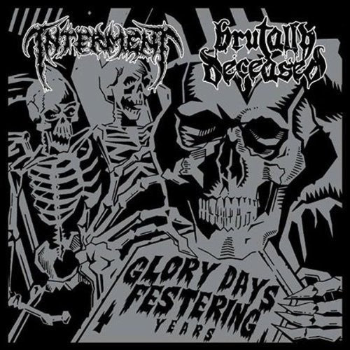 Brutally Deceased Glory Days Festering Years - Record Album - Vinyl LP