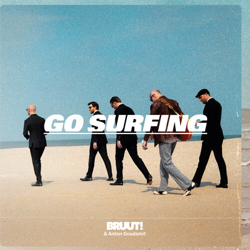 Bruut! & Anton Goudsmit Go Surfing (White Vinyl) - Record Album - Vinyl LP