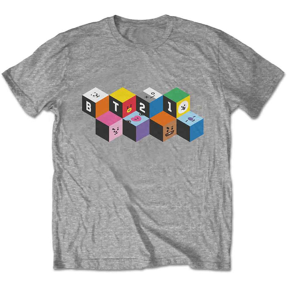 BT21 Blocks Grey
