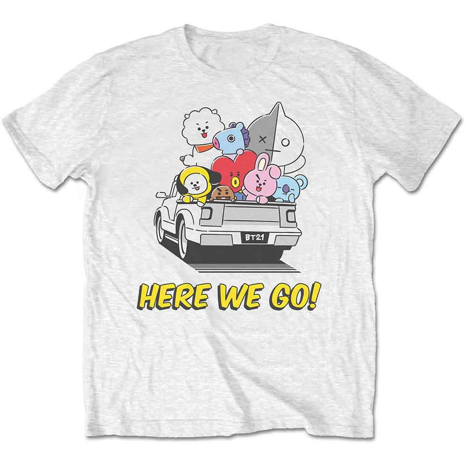 BT21 Here We Go White