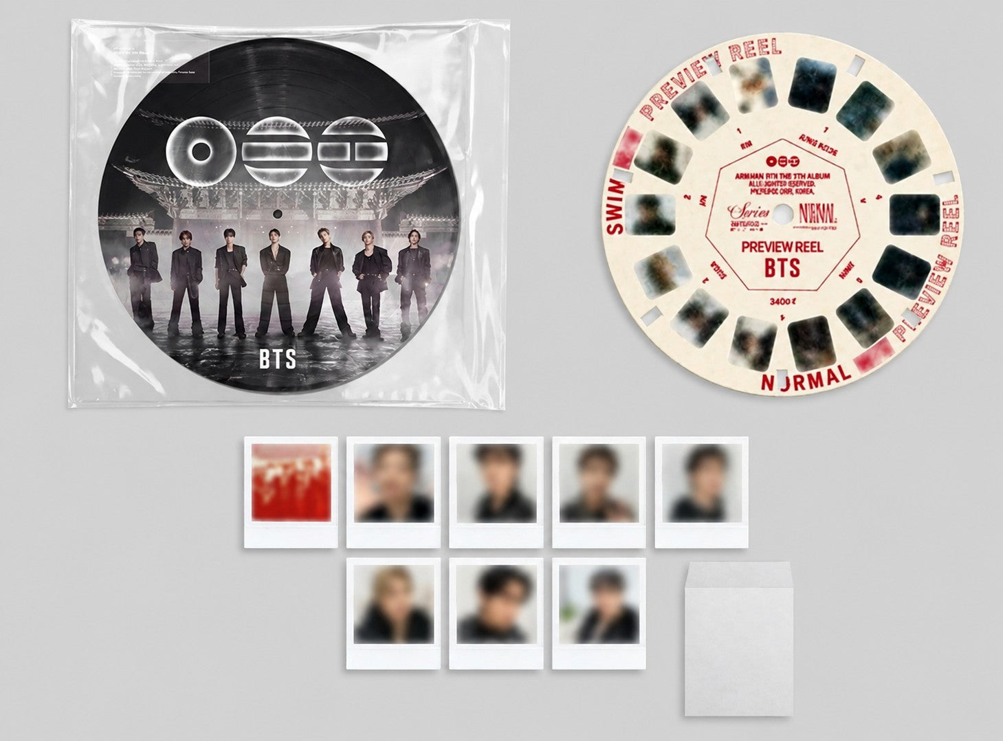 BTS BTS: ARIRANG - Limited Edition Picture Disc w/ PVC Sleeve - Includes Preview Reel & Polaroid Set - Vinyl LP