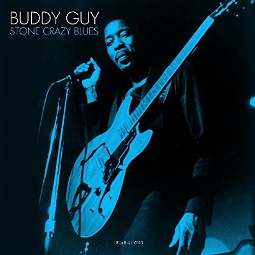 Buddy Guy Stone Crazy Blues (Blue Vinyl) - Record Album - Vinyl LP