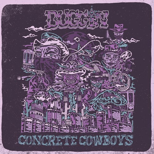Buggin Concrete Cowboys - Record Album - Vinyl LP