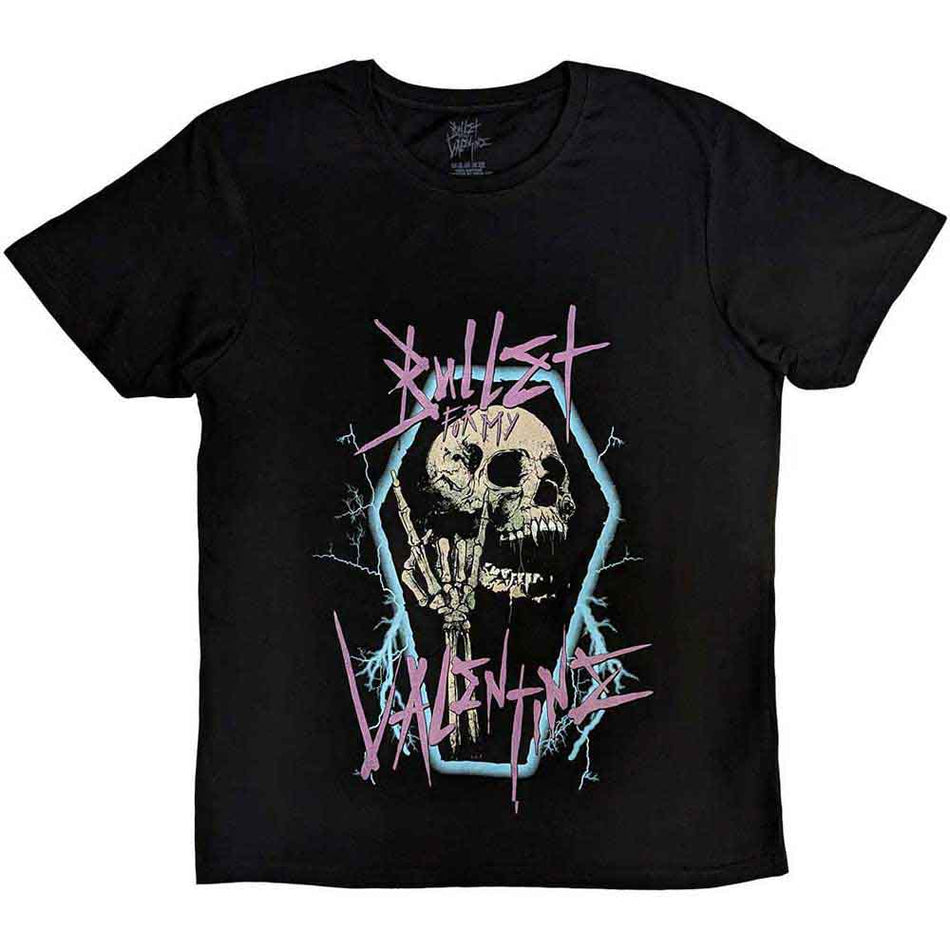 Bullet For My Valentine Thrash Skull Black