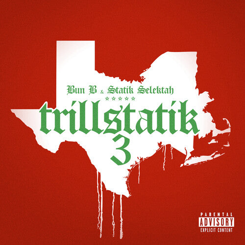 Bun B & Statik Selektah Trillstatik 3 - Record Album - Vinyl LP