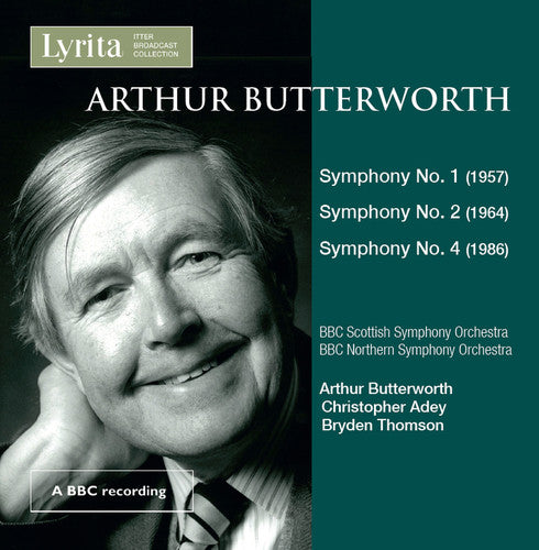 Butterworth, a. / Thomson, Bryden / Adey, Christop Butterworth: Symphonies Nos. 1 2 & 4 - 2-Disc CD Album