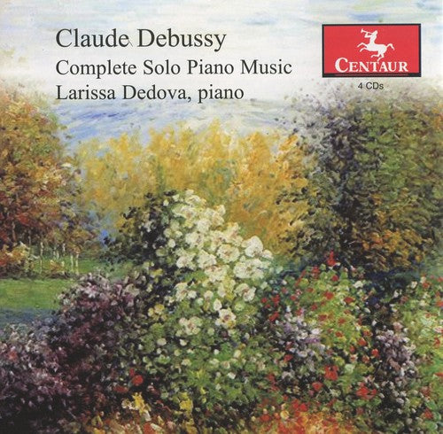 C. Debussy Complete Solo Piano Music - 4-Disc CD Album