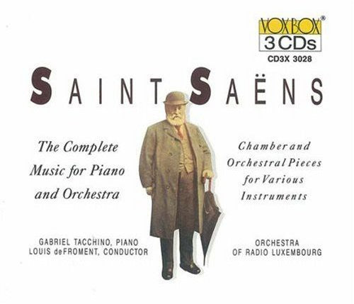C. Saint-Saens Complete Music For Piano & Orchestra - CD Album
