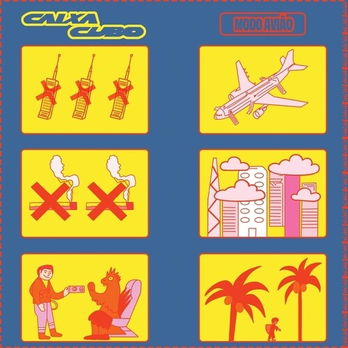 Caixa Cubo Modo Aviao - Record Album - Vinyl LP