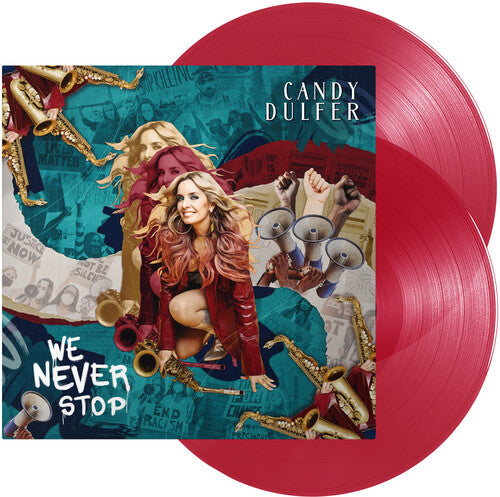 Candy Dulfer We Never Stop - Double Record Album - Vinyl LP