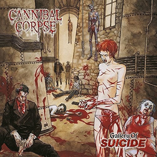 Cannibal Corpse Gallery Of Suicide - Record Album - Vinyl LP