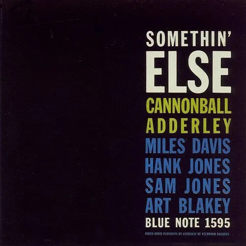 Cannonball Adderley Somethin' Else - Record Album - Vinyl LP