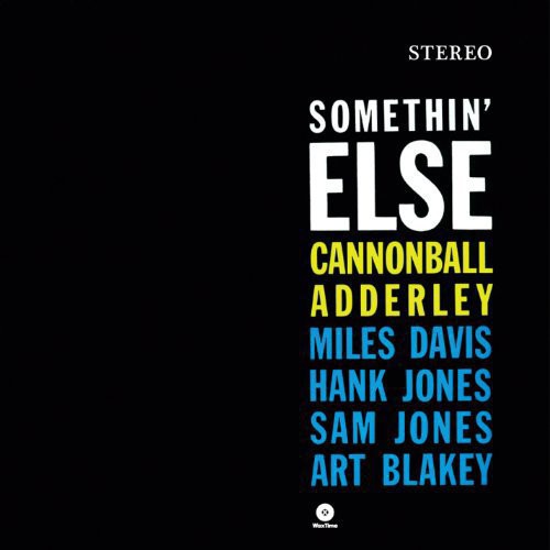 Cannonball Adderley Somethin Else - Record Album - Vinyl LP
