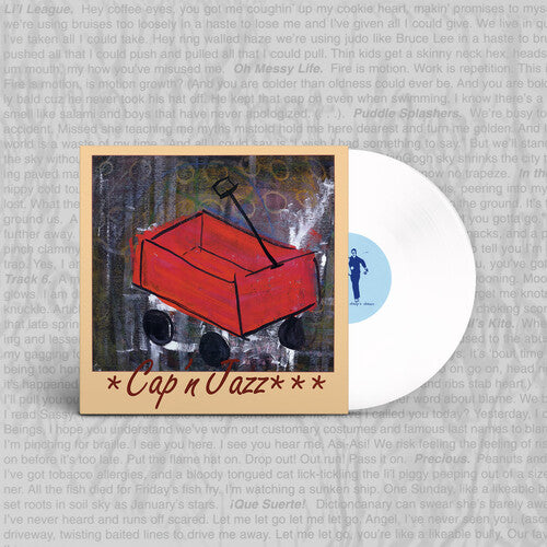 Cap'n Jazz Burritos, Inspiration Point...(30th Anniversary Edition) White - Record Album - Vinyl LP