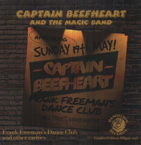 Captain Beefheart Frank Freeman's Dance Club - Record Album - Vinyl LP