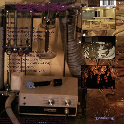 Carcass Necroticism - Descanting The Insalubrious
