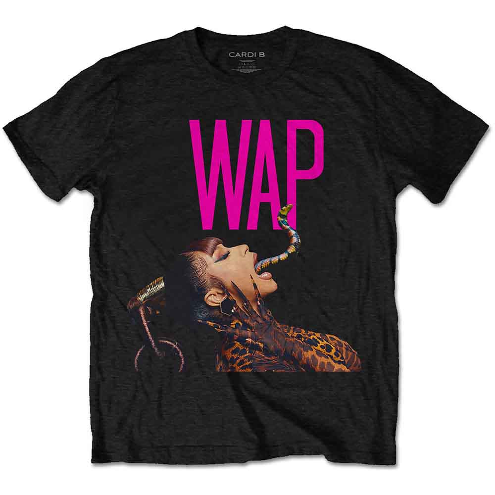 Cardi B Dripping Snake Black
