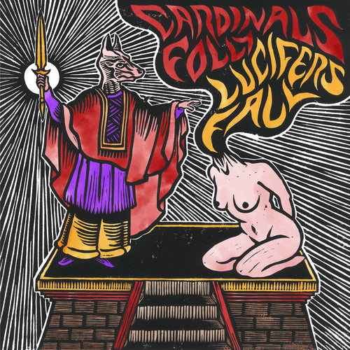 Cardinals Folly & Lucifer's Fal Split - Record Album - Vinyl LP