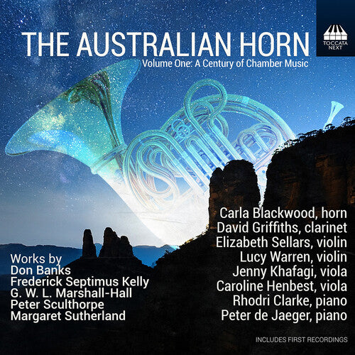 Carla Blackwood The Australian Horn, Vol. 1 - A Century of Chamber Music - CD Album
