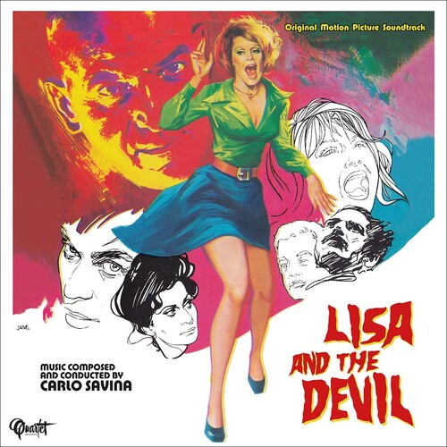 CARLO SAVINA Lisa & The Devil (Original Soundtrack) - Record Album - Vinyl LP