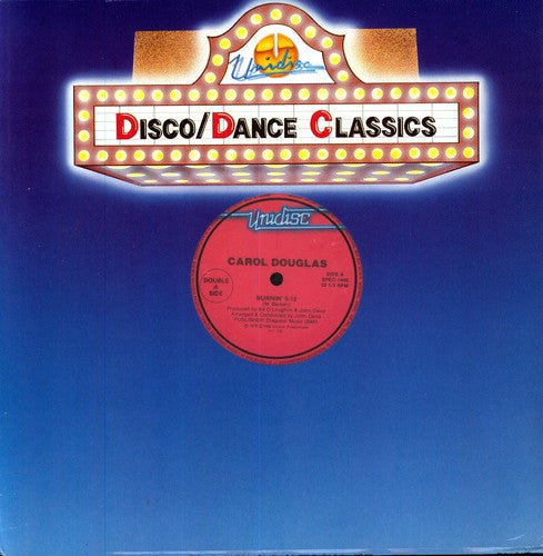 Carol Douglas Burnin / Night Fever - Record Album - Vinyl LP