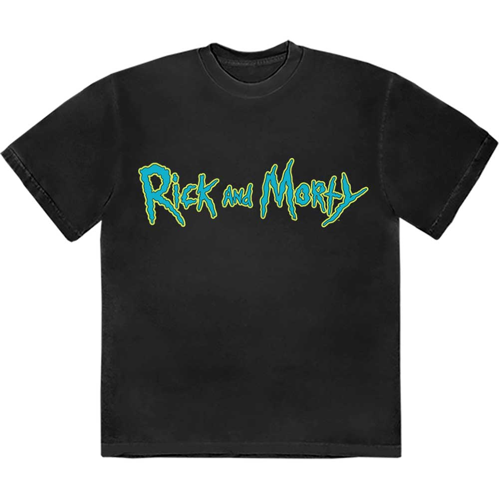 Cartoon Network Rick & Morty Logo Black