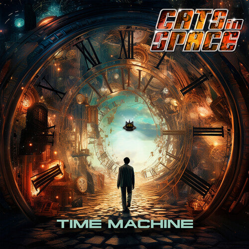 Cats in Space Time Machine - Record Album - Vinyl LP