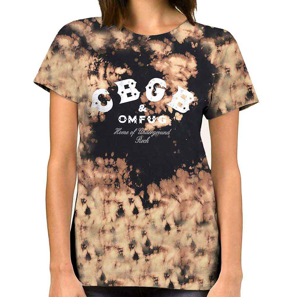 CBGB Classic Logo Brown, Black