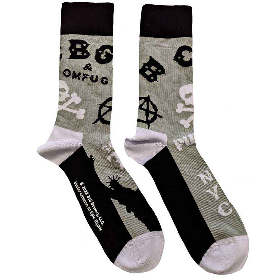 CBGB Logos Grey