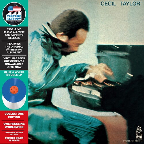Cecil Taylor Student Studies - Blue & White - Double Record Album - Vinyl LP