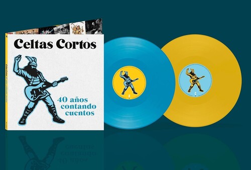 Celtas Cortos 40 Anos Contando Cuentos - Double Record Album - Vinyl LP