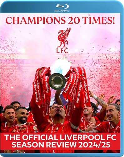Champions 20 Times: Official Liverpool Fc Season Champions 20 Times: The Official Liverpool FC Season Review 2024/25 - Blu-Ray