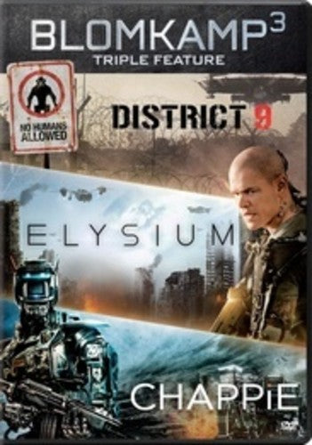 Chappie / District 9 / Elysium - 3-Disc DVD Set