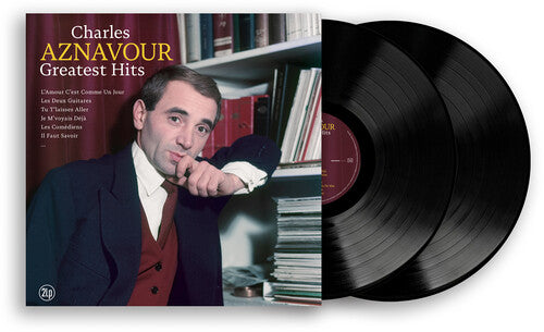 Charles Aznavour Greatest Hits - Double Record Album - Vinyl LP
