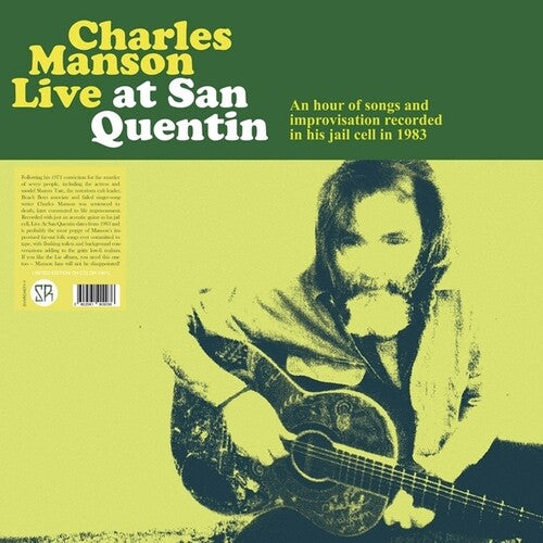 Charles Manson Live At San Quentin - Record Album - Vinyl LP