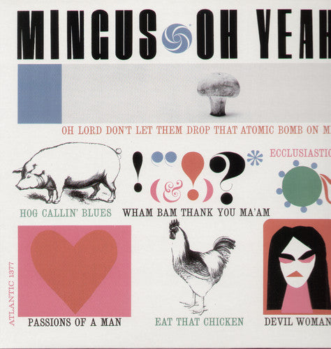 Charles Mingus Oh Yeah - Record Album - Vinyl LP