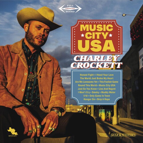 Charley Crockett Music City Usa - Double Record Album - Vinyl LP
