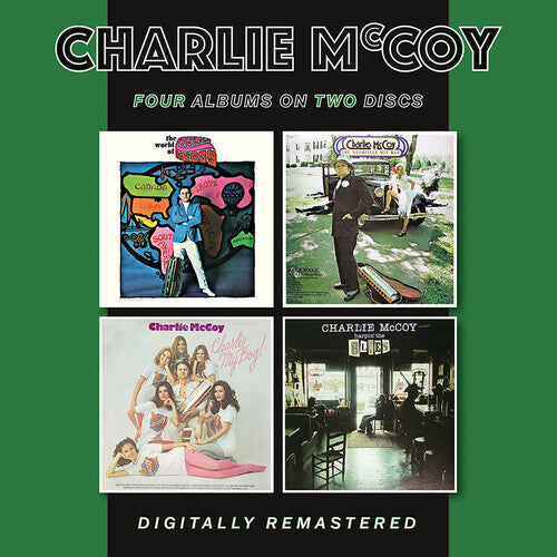 Charlie McCoy The World Of Charlie Mccoy / The Nashville Hit Man / Charlie My Boy! / Harpin' The Blues - 2-Disc CD Album