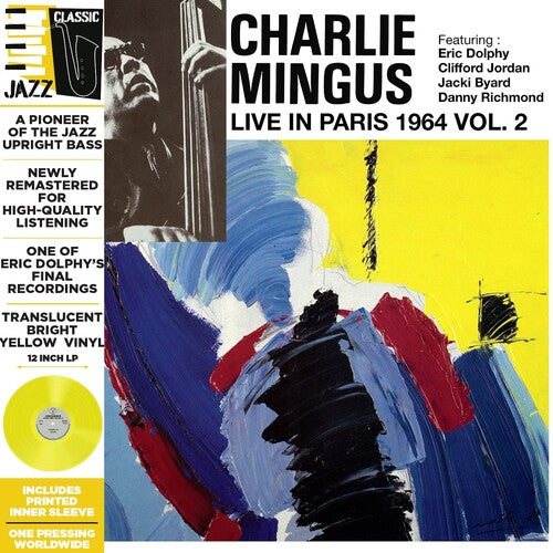 Charlie Mingus Live in Paris, 1964 Vol. 2 - Record Album - Vinyl LP