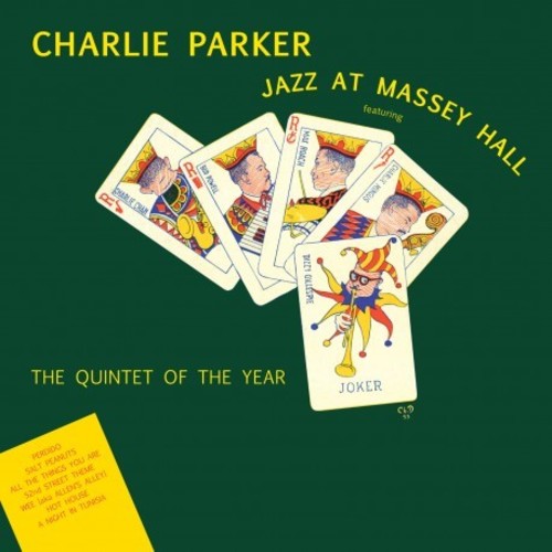 Charlie Parker Jazz At Massey Hall - Record Album - Vinyl LP