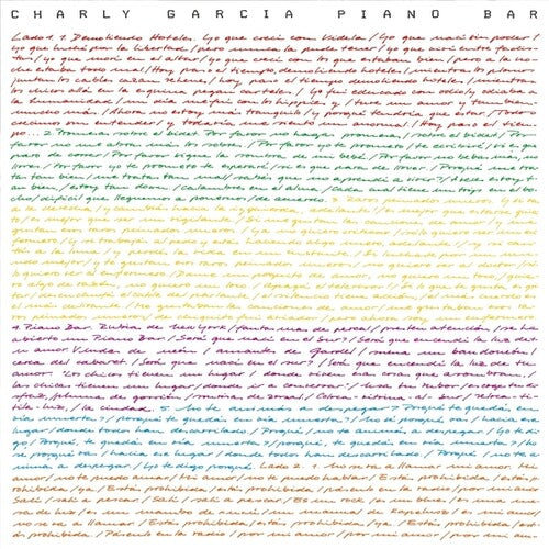 Charly Garcia Piano Bar - Record Album - Vinyl LP