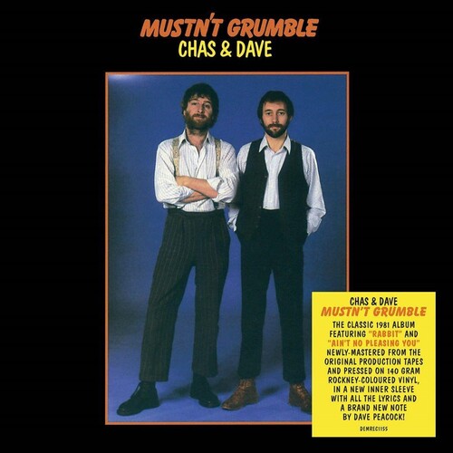 Chas & Dave Mustn't Grumble - Record Album - Vinyl LP