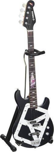 Chickenfoot Michael Anthony Chickenfoot Black 10 Inch Miniature Bass Guitar Replica - Accessory