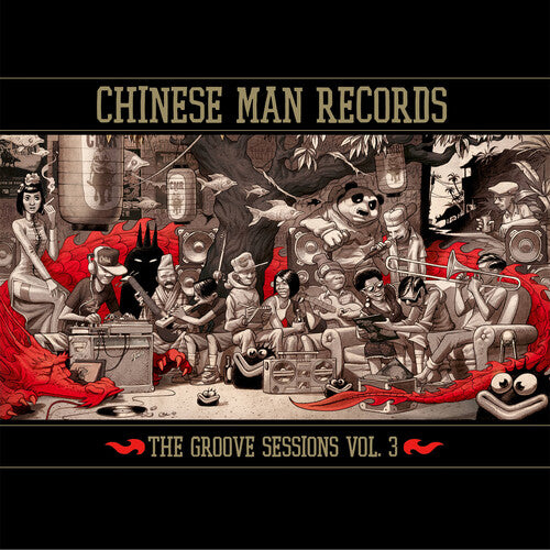 Chinese Man Groove Session Vol. 3 - Triple Record Album - Vinyl LP