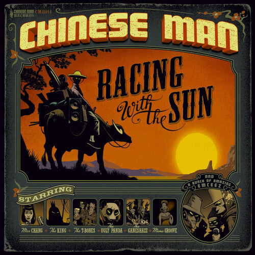 Chinese Man Racing with the Sun + Remix - Triple Record Album - Vinyl LP