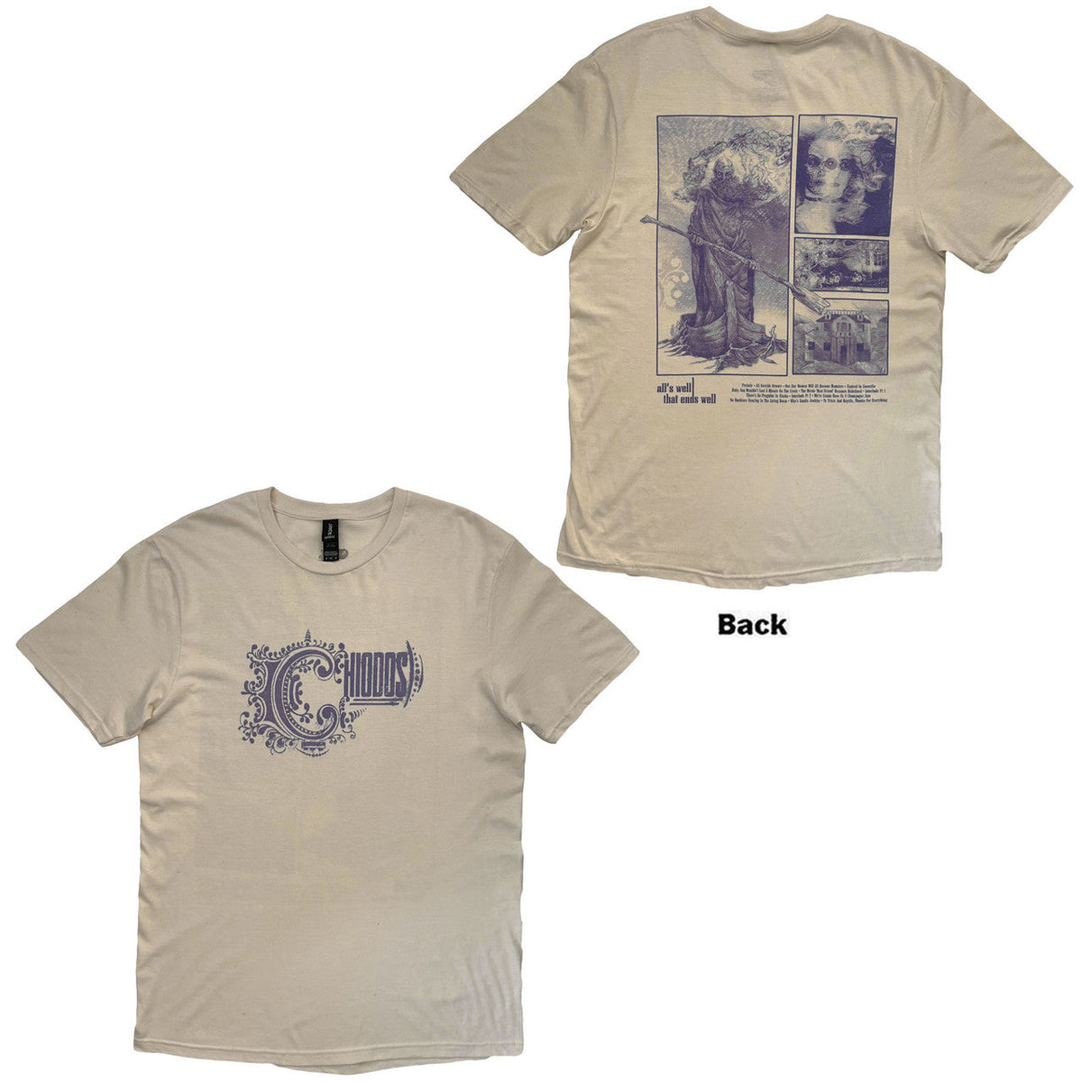 Chiodos All’s Well That Ends Well Album Art Unisex T-Shirt (Natural)