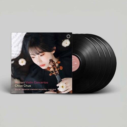 Chloe Chua Mozart: Violin Concertos - 4-Disc Record Album - Vinyl LP