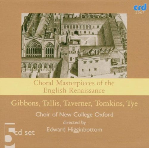 Choir of New College Oxford Choral Masterpieces of the English Renaissance - 5-Disc CD Album