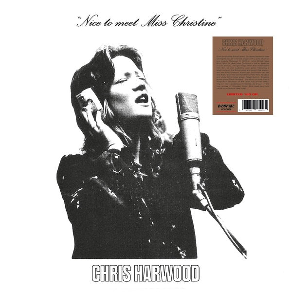 CHRIS HARWOOD Nice To Meet Miss Christine